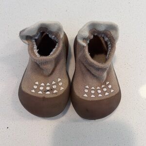 Adorable Tan Baby Walker Shoes